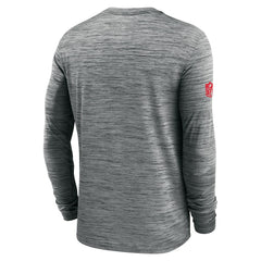 Buffalo Bills Sideline Velocity Performance Long Sleeve T-Shirt - Gray - Nike