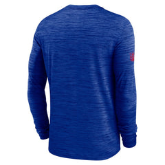 Buffalo Bills Sideline Velocity Performance Long Sleeve T-Shirt - Royal - Nike