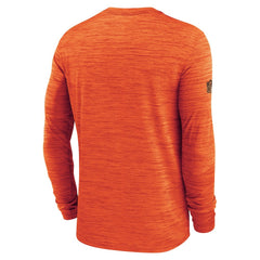 Cleveland Browns Sideline Velocity Performance Long Sleeve T-Shirt - Orange - Nike