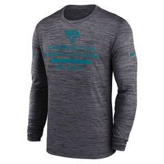 Jacksonville Jaguars Sideline Velocity Performance Long Sleeve T-Shirt - Black - Nike