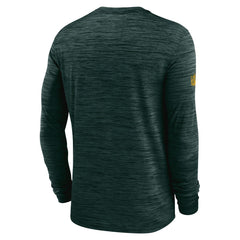 Green Bay Packers Sideline Velocity Performance Long Sleeve T-Shirt - Green - Nike