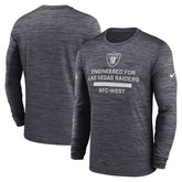Las Vegas Raiders Sideline Velocity Performance Long Sleeve T-Shirt - Black - Nike
