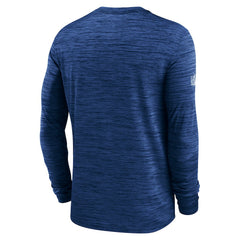 New York Giants Sideline Velocity Performance Long Sleeve T-Shirt - Royal - Nike