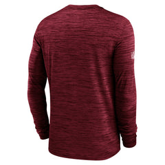 Tampa Bay Buccaneers Sideline Velocity Performance Long Sleeve T-Shirt - Red - Nike