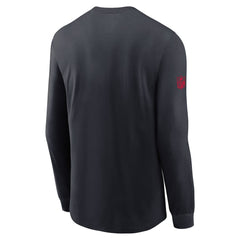 Houston Texans Sideline Dri-FIT Long Sleeve T-Shirt - Navy - Nike