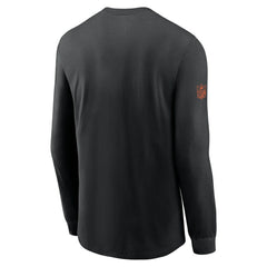 Cincinnati Bengals Sideline Dri-FIT Long Sleeve T-Shirt - Black - Nike