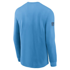 Tennessee Titans Sideline Dri-FIT Long Sleeve T-Shirt - Light Blue - Nike