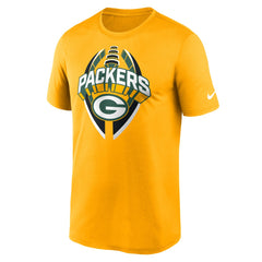 Green Bay Packers Legend Icon Performance T-Shirt - Gold - Nike