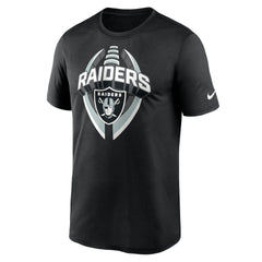 Las Vegas Raiders Legend Icon Performance T-Shirt - Black - Nike