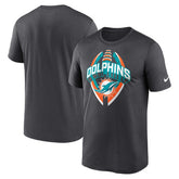 Miami Dolphins Legend Icon Performance T-Shirt - Gray - Nike