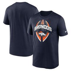 Denver Broncos Legend Icon Performance T-Shirt - Navy - Nike