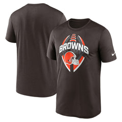 Cleveland Browns Legend Icon Performance T-Shirt - Brown - Nike