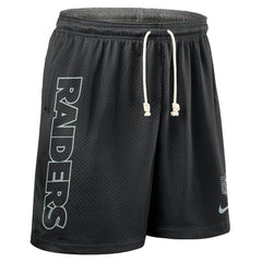 Las Vegas Raiders Sideline Reversible Dri-FIT Shorts - Black - Nike