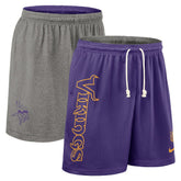 Minnesota Vikings Sideline Reversible Dri-FIT Shorts - Purple - Nike