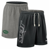 New York Jets Sideline Reversible Dri-FIT Shorts - Black - Nike