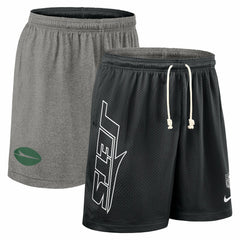 New York Jets Sideline Reversible Dri-FIT Shorts - Black - Nike