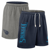 Tennessee Titans Sideline Reversible Dri-FIT Shorts - Navy - Nike