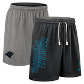 Carolina Panthers Sideline Reversible Dri-FIT Shorts - Black - Nike