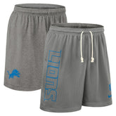 Detroit Lions Sideline Reversible Dri-FIT Shorts - Gray - Nike