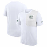 Green Bay Packers Sideline UV Dri-Fit Coach Shirt - White - Nike