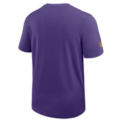 Minnesota Vikings Sideline UV Dri-Fit Coach Shirt - Purple - Nike