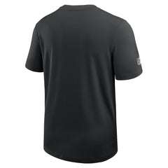 Las Vegas Raiders Sideline UV Dri-Fit Coach Shirt - Black - Nike