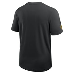 Pittsburgh Steelers Sideline UV Dri-Fit Coach Shirt - Black - Nike