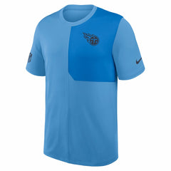 Tennessee Titans Sideline UV Dri-Fit Coach Shirt - Light Blue - Nike