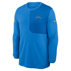 Los Angeles Chargers Sideline Coach UV Dri-FIT Long Sleeve Shirt - Powder Blue - Nike