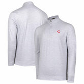 Cincinnati Reds Sublime Tri-Blend Quarter-Zip Jacket Online