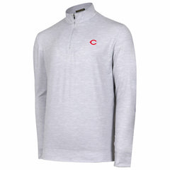 Cincinnati Reds Sublime Tri-Blend Quarter-Zip Jacket Online