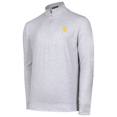 San Diego Padres Sublime Tri-Blend Quarter-Zip Jacket Online
