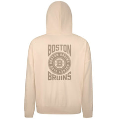 Boston Bruins Levelwear Contact Stamp Pullover Hoodie - Cream | NHL discount