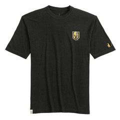 Vegas Golden Knights johnnie-O Heathered Spencer T-Shirt - Charcoal | NHL Lifestyle