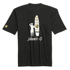 Vegas Golden Knights johnnie-O Heathered Spencer T-Shirt - Charcoal | NHL Lifestyle