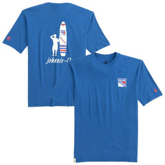 New York Rangers johnnie-O Heathered Spencer T-Shirt - Blue | NHL sale