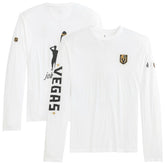 Vegas Golden Knights johnnie-O Adam Long Sleeve T-Shirt - White | NHL Clearance