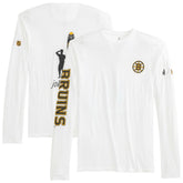 Boston Bruins johnnie-O Adam Long Sleeve T-Shirt - White | NHL near me