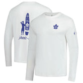 Toronto Maple Leafs johnnie-O Adam Long Sleeve T-Shirt - White | NHL on sale