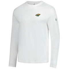 Minnesota Wild johnnie-O Adam Long Sleeve T-Shirt - White | NHL near me