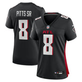 Kyle Pitts Sr. Atlanta Falcons Women's Game Jersey - Black - Nike