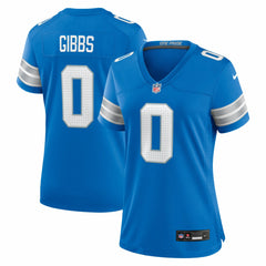Jahmyr Gibbs Detroit Lions Women's Game Player Jersey - Blue - Nike