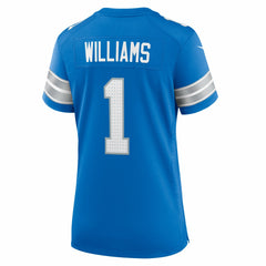 Jameson Williams Detroit Lions Women's Game Player Jersey - Blue - Nike