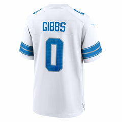Jahmyr Gibbs Detroit Lions Game Player Jersey - White - Nike