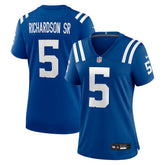 Anthony Richardson Sr. Indianapolis Colts Women's Team Game Jersey - Royal - Nike