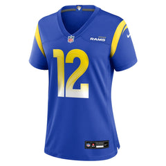 Puka Nacua Los Angeles Rams Women's Game Player Jersey - Royal - Nike