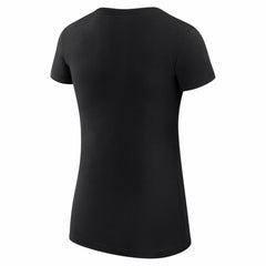 Tampa Bay Buccaneers G-III 4Her by Carl Banks Women's Super-Slim Fit Lightweight Subtle Football T-Shirt - Black - NFL