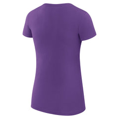 Minnesota Vikings G-III 4Her by Carl Banks Women's Super-Slim Fit Lightweight Collage Team T-Shirt - Purple - NFL