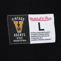 Pittsburgh Penguins Mitchell & Ness Thermal Henley Long Sleeve T-Shirt - Black | NHL near me