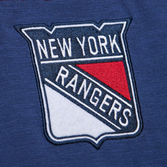 New York Rangers Mitchell & Ness Legendary Slub Raglan Long Sleeve T-Shirt - Blue/Red | NHL discount